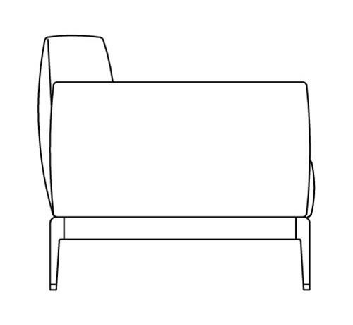 Ffl-33 Leisure Chair, Italian Design Modern Leisure Chair in Home and Hotel, Living Room and Bed Room, Commercial Custom