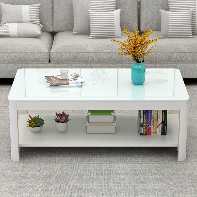 Hot Selling Small Household Glass TV Stand