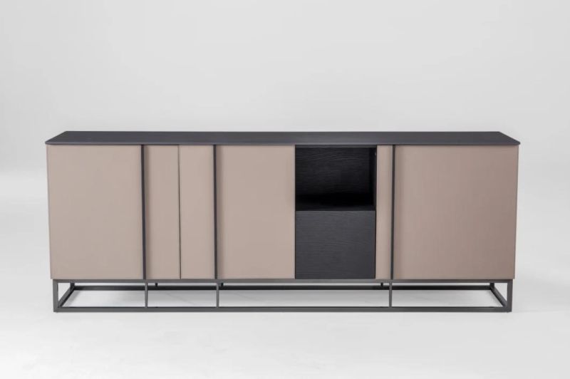 Modern Design Leather Living Room Furniture TV Stands TV Cabinet Sideboard Cabinet 922 Series