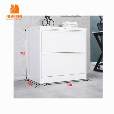 Steel Storage Lateral 2 Drawers Filing Cabinet