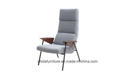 Contemporary Steel Legs of Fabric High Chair
