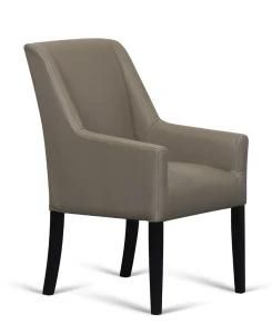 Restaurant Dining Faux Leather Accent Tub Chair with Four Legs (FS-511)