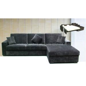 Modern Corner Sofa Bed with Mattress (WD-6401-S)