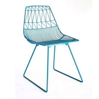 Salon Pour Bar Comedor Moderno Iron Wire Chaises De Restaurant Chaises Et Table Pour Caf Chaise+Modern Silver Throne Chair