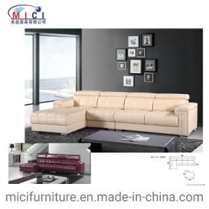Modern Home Furniture Leather L Shape Sofa