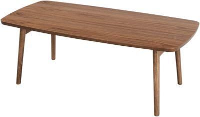 Walnut Folding Coffee Center Table Furniture for Living Room