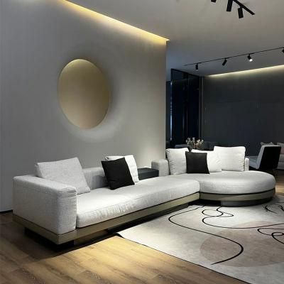 Living Room Furniture Modern Fabric Sofa for Home Furniture Set