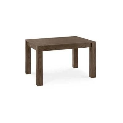 Turin Dark Oak Small Extending Dining Table