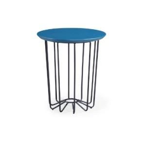 Trendy Round Wooden Corner Table for Modern Living Room (YA959C)