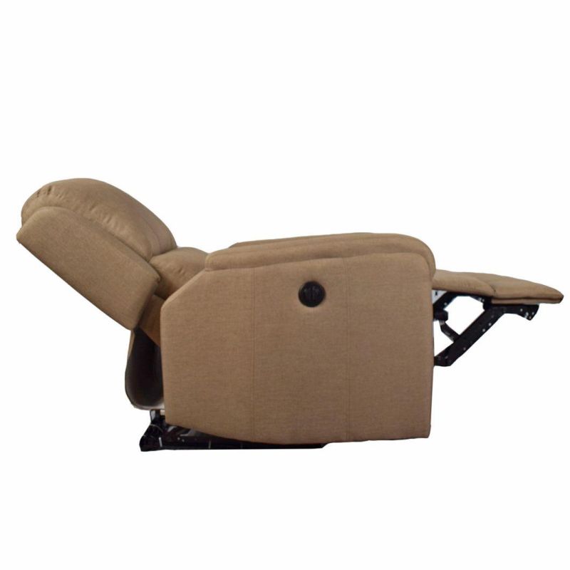 Jky Furniture Fabric Power Recliner Chair with Massage and Heating Functions for Living Room