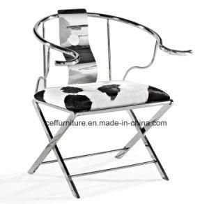 Stainless Steel Chinese Fauteuil Mandarin Official Hat Palace Chair