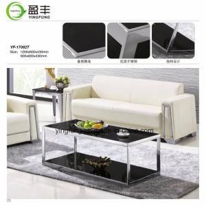 Home Hotel Furniture Tempered Glass Desk Yf-T17082