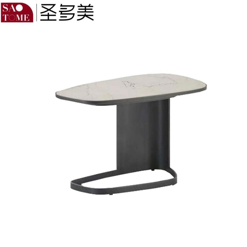 Modern Small and Simple Family Living Room Rock Board Small Side Table