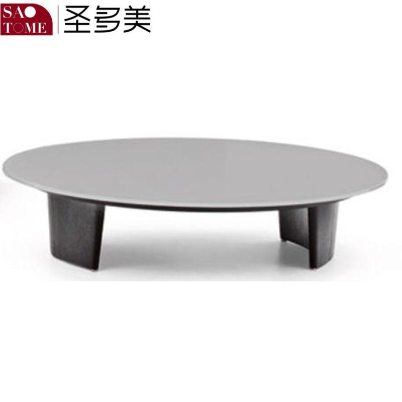 Modern Hotel Living Room Furniture Wooden Round Tea Table