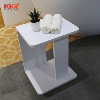 Wholesale Modern Bathroom Furniture Corian Artificial Stone Chair Stool