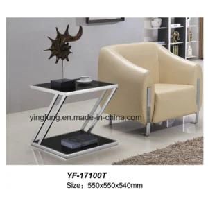 Modern Furniture Home Tempered Glass Table Coffee Desk Yf-T17100