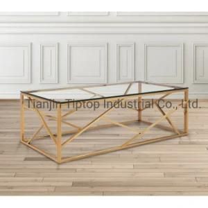 Modern Design Home Furniture Console Tables Stainless Steel Furniture Coffee Table