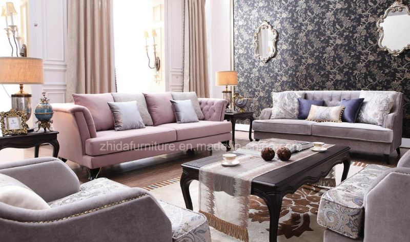 Hotel Furniture Fabric Living Room Sofa