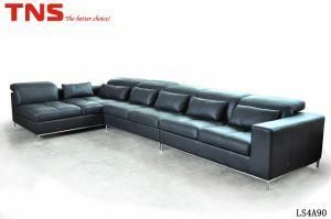 Leather Sofa (LS4A90) for Modern Home Use