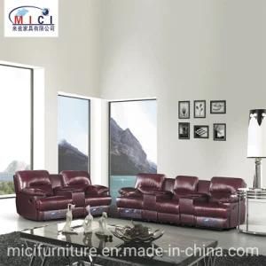 Modern Living Room Theater Cinema Leather Recliner Sofa