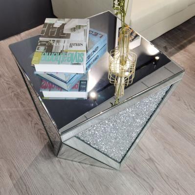 Senior Customized Safety Durable Mirrored Bedside Table Made in China