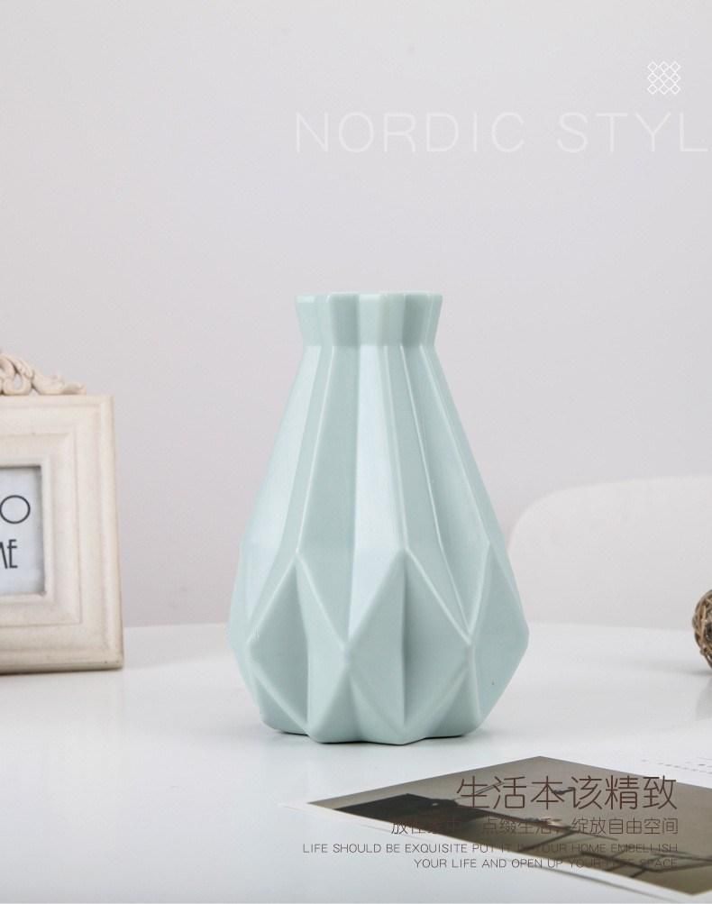 Inno-As008 Factory Direct Sale Plastic Vase Living Room Decoration