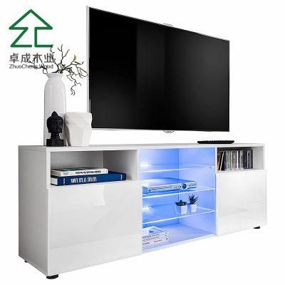 High Gloss Modern Design Wooden Low Price LED TV Cabinet
