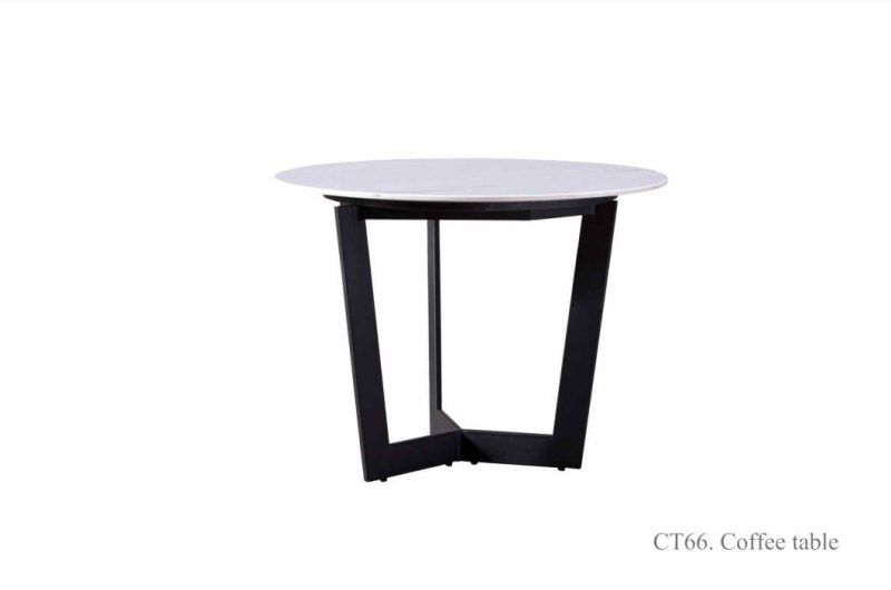 CT66 Coffee Table Natural Marble Top/Italian Design Furniture in Home and Hotel Furniture