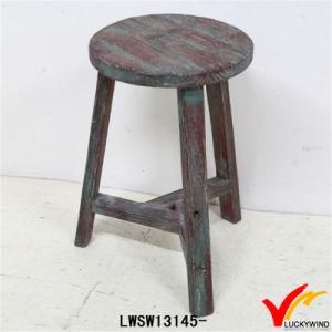 Reclaimed Country Shabby Chic 3 Leg Wooden Stool