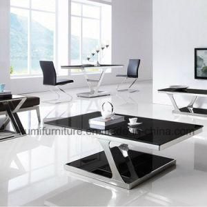 Hotel Rectangle Luxury Stainless Steel Tea Table