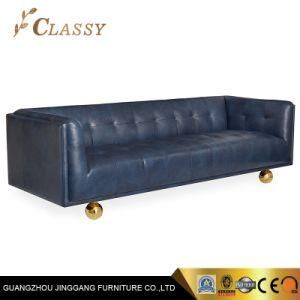 Stylish Design Living Room Sofa Set in Four Metal Ball Base