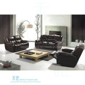 Modern Leather Recliner Sofa for Home Theater (DW-6025S)