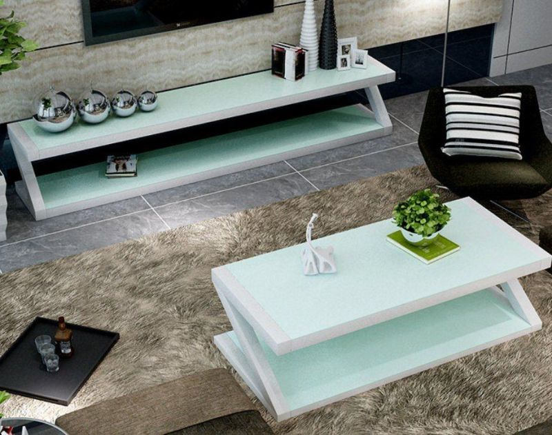 TV Cabinet Coffee Table Combination Modern Paint