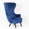 Replica Tom Dixon Wingback Fabric Chair in Velvet