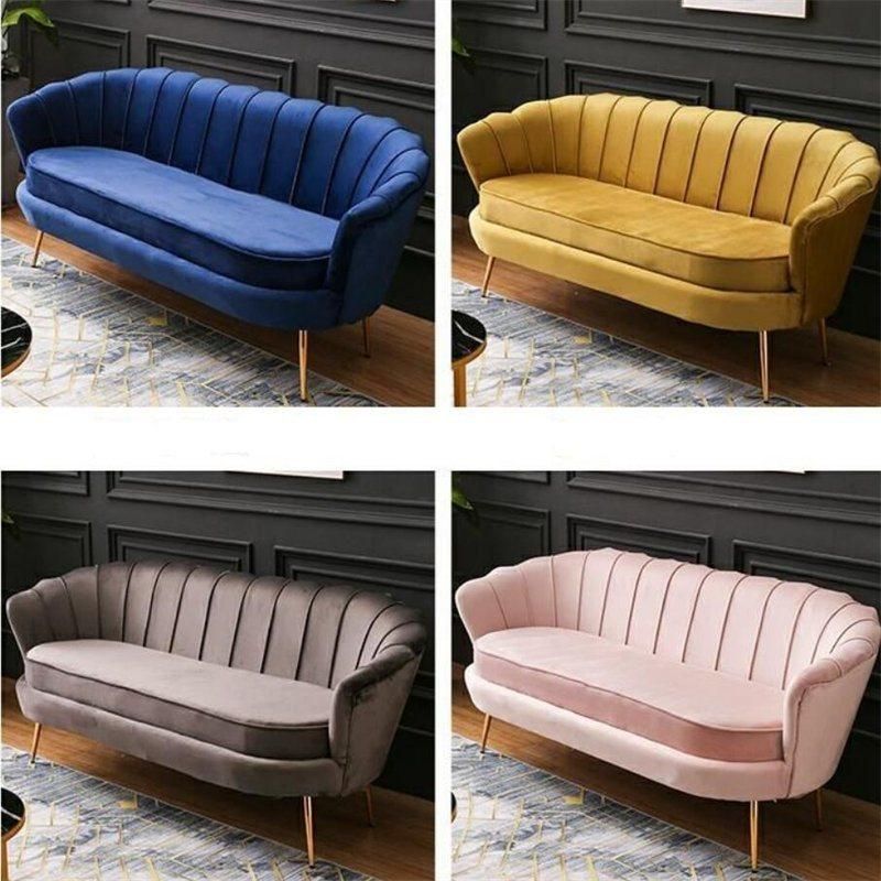 Modern Leisure Leather Lounge Sofa Chair with Ottoman Chaise Lounge King Chair King Throne Dressing Two Seater Wedding Chairs