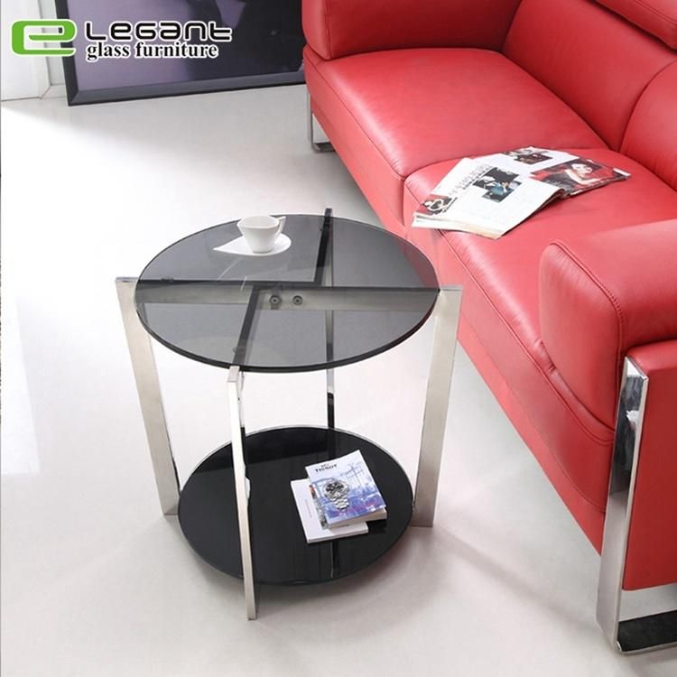 Fancy Hot Bent Glass Table for Guest Room