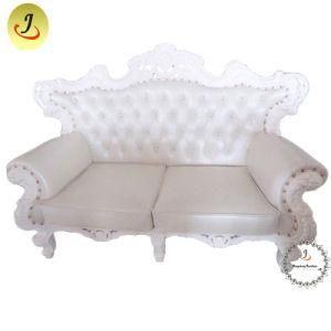 Wholesale Luxury Royal Solid Wood 2 Seater Sofa for Living Room