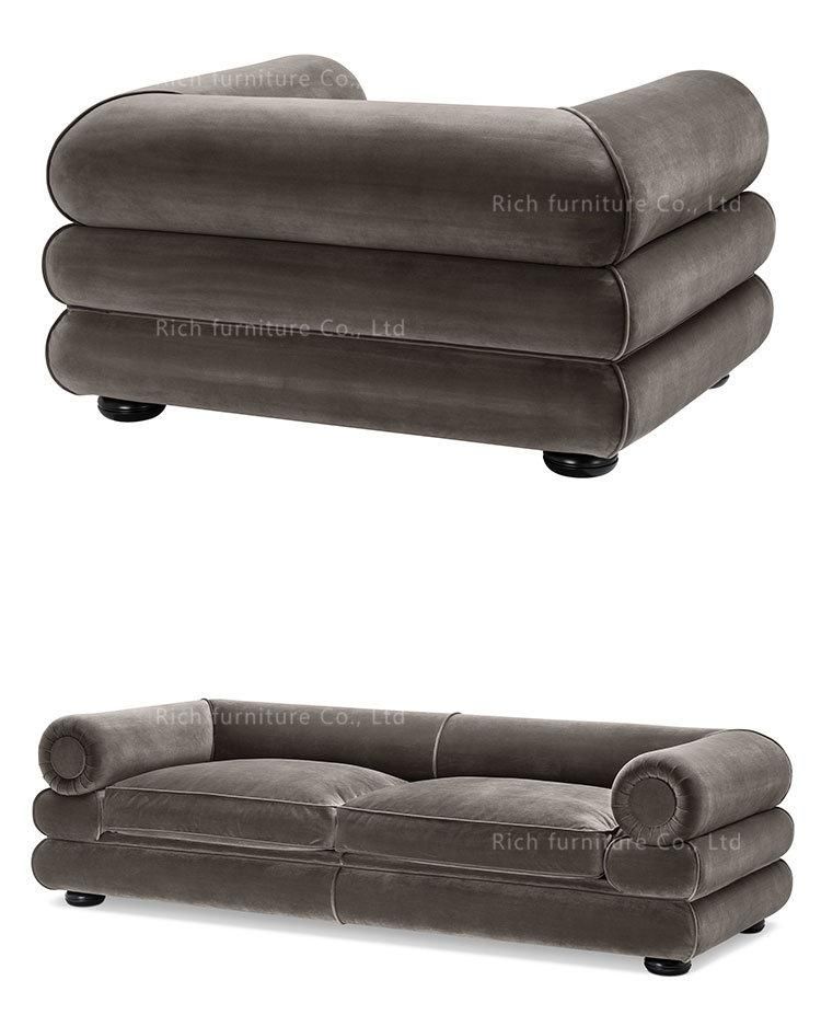 Soft Couch Modern Furniture Living Room Fabric Sofa
