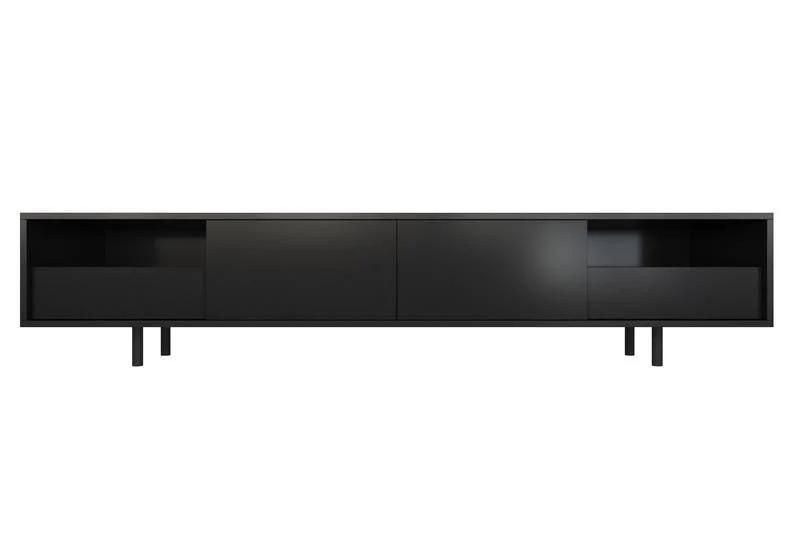 Sale Cheap Black Melamine Modern TV Stand Ready to Ship