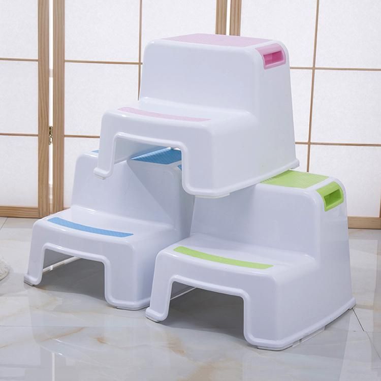 Children′ S Footstool Baby Step Stool Stair Stool Anti-Slip Hand Washing Board