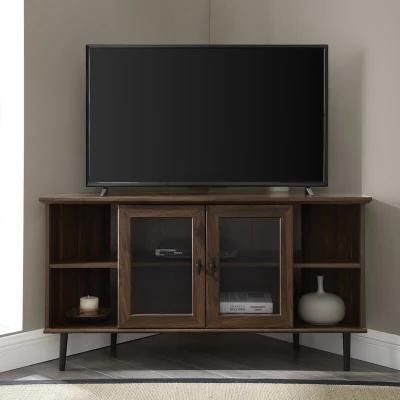 Living Room Furniture Dark Walnut Lamantia TV Stand for Tvs up to 52 Inches
