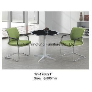 Modern Furniture Coffee Table with Tempered Glass (YF-T17002)