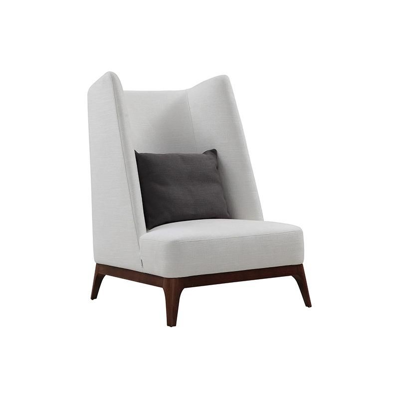 Modern Fabric Chair Home Furniture Living Room Relax Chair with Stool