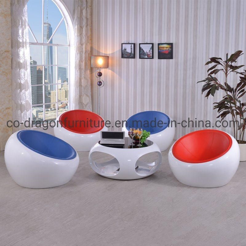 Hot Sale Leather Leisure Sofa Chair for Living Room Furniture