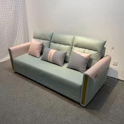 Luxury Corner Technology Cloth Sofa Bed Storage Sofa Bed Dual-Use