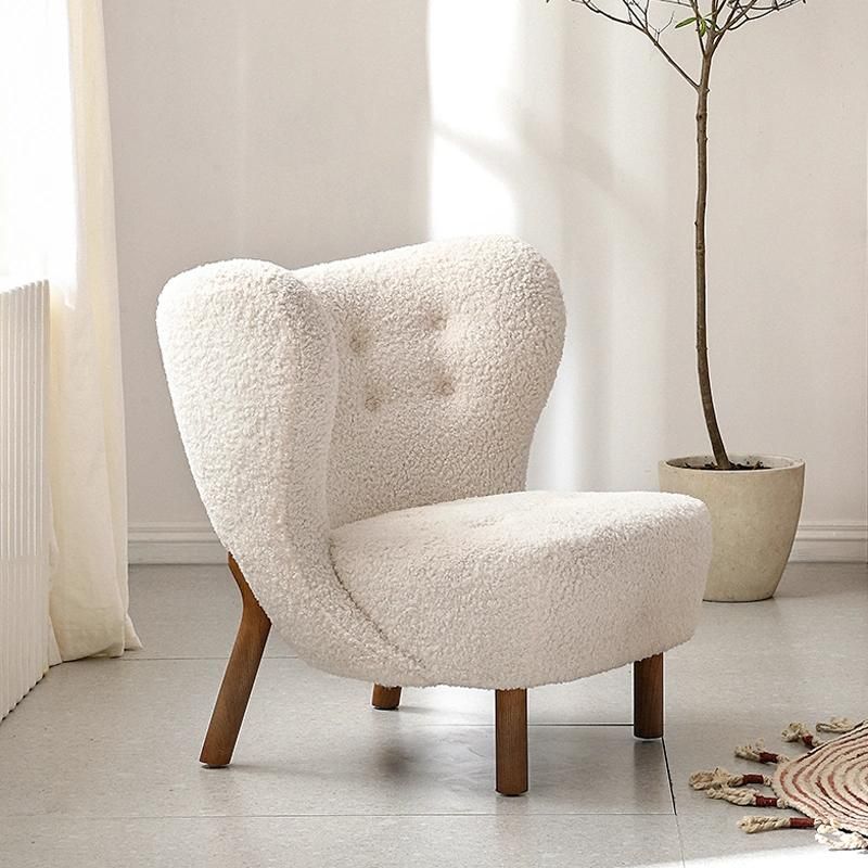 2021 Low Back Fabric Leisure Chair for Living Room Furniture