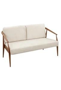 Solid Oak Wood Frame Sofa (Pause030