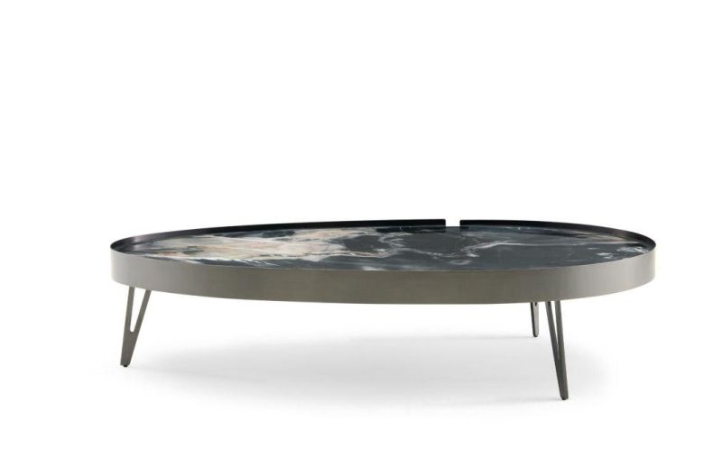 M-Cj001A Natural Marble Coffee Table, Italian Design in Furniture in Home and Hotel