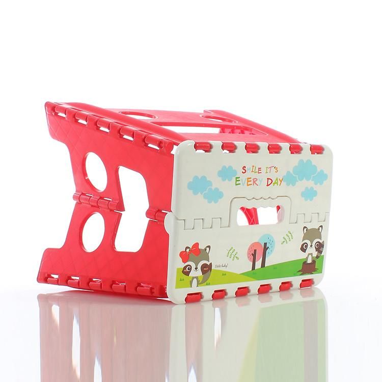 Animal Cute Household Folding Plastic Bench