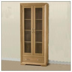 Solid Wood Display Cabinet, Living Room Furniture